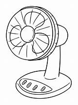 Dibujos De Ventilador Para Imprimir sketch template