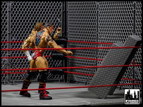 Steel Cage Playset for Figures Toy Company Wrestling Rings