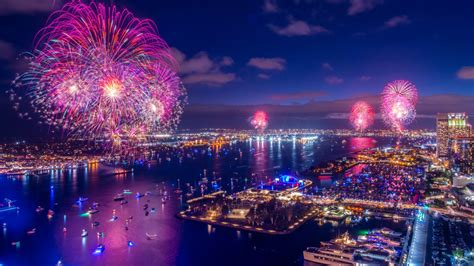 San Diego fireworks: Watch Big Bay Boom