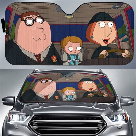 Family Guy Car Sun Shade Peter Griffin And Lois Griffin sold by ...