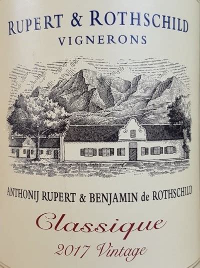 Rupert & Rothschild Classique 2017 - winemag