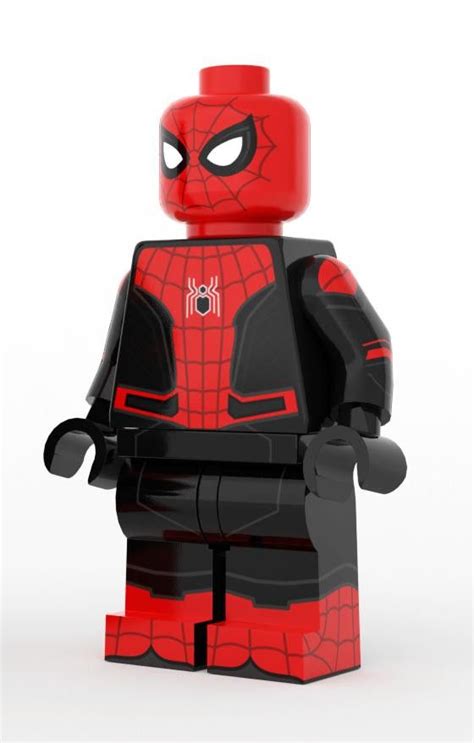 Spider-man (Far From Home) | Lego spiderman, Lego super heroes, Lego marvel