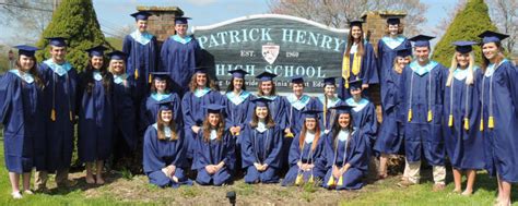 Graduation May 26 for Patrick Henry High School