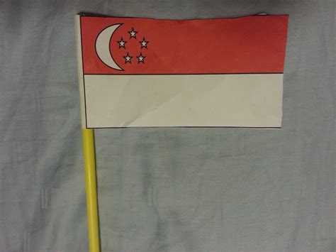 Banner: Singapore National Day Flag Craft