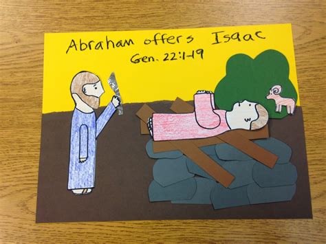 Children's Bible Lessons: Lesson - Abraham Offers Isaac