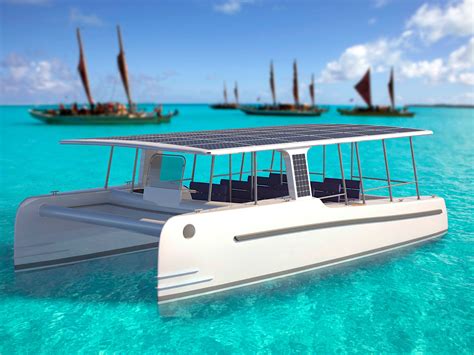 This sleek-looking electric yacht literally runs on sunshine | Solar yacht, Boat design, Solar ...