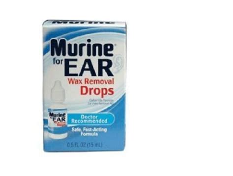 Murine Ear Drops 0.5 oz Ear Wax Removal 678112736232 | eBay