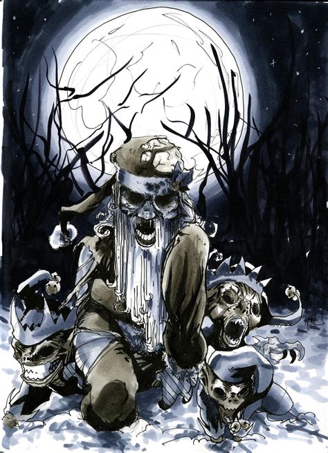 Zombie Santa by RichardCox on DeviantArt