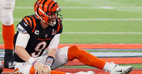 Joe Burrow injury update: Bengals QB hurts knee in Super Bowl, won't ...