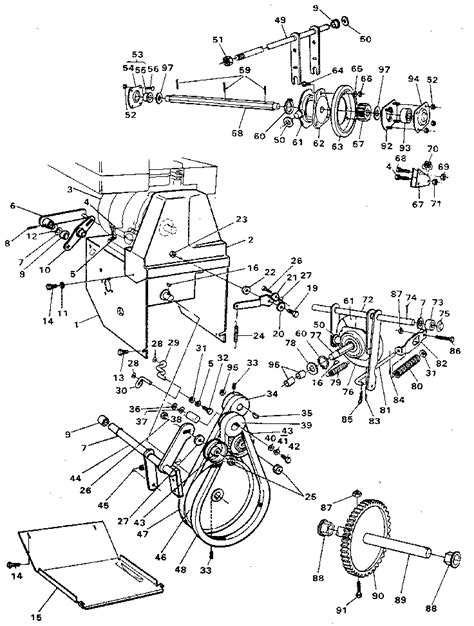 Craftsman Snowblower Carburetor Diagram