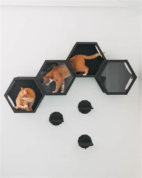 Modern Cat Furniture Doubles as Geometric Wall Art and Accessories