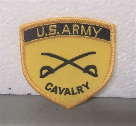 U.S. Army – Cavalry Embroidered Patch | Embroidered patches, Cavalry, Patches