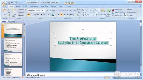 Template For Powerpoint 2007