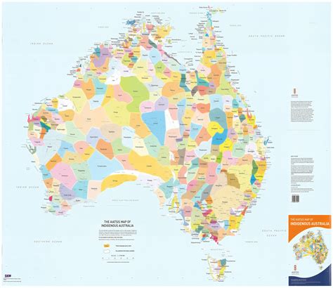 Buy Aboriginal Australia Laminated Wall Map - Mapworld