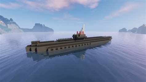 German U-Boot and Submarine Base Minecraft Map