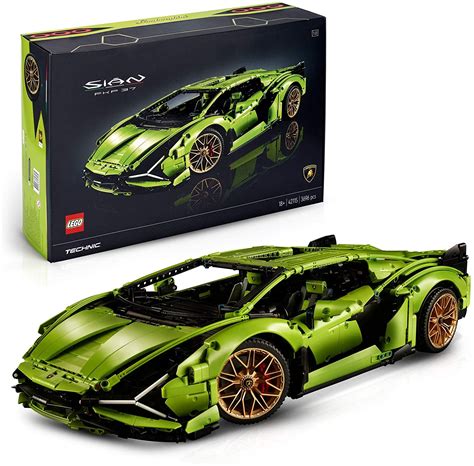 LEGO 42115 Technic Lamborghini Sián FKP 37 Race Car, Advanced Building Set for Adults, Exclusive ...