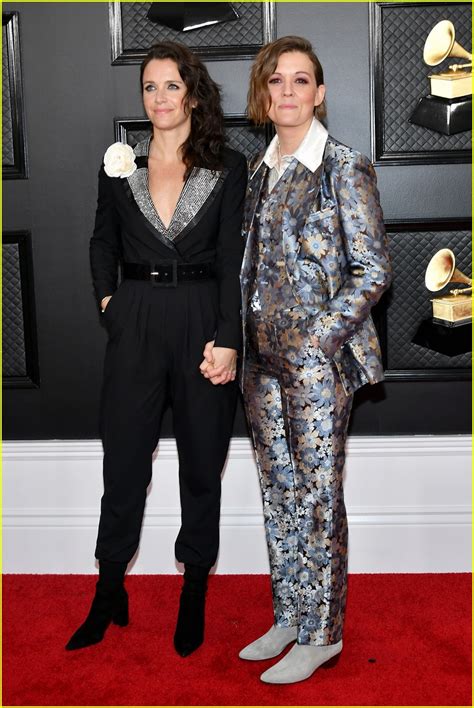 Brandi Carlile Couples Up With Wife Catherine Shepherd at Grammys 2020: Photo 4423365 | Grammys ...