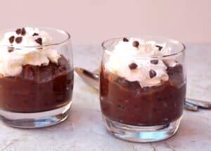 Crock Pot Chocolate Tapioca Pudding Recipe | Simple Nourished Living