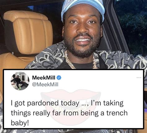 SAY CHEESE! 👄🧀 on Twitter: "Meek Mill pardoned by Pennsylvania governor"