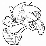 Running Sonic coloring Page  Download Print Or Color Online For Free sketch template
