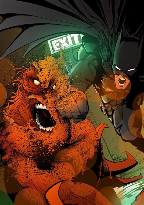 Clayface vs Batman Killer Croc, Riddler, Batcave, Man Vs, Batmobile ...