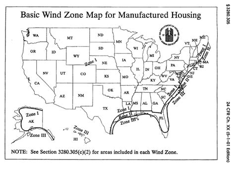 What are Mobile Home Wind Zones?