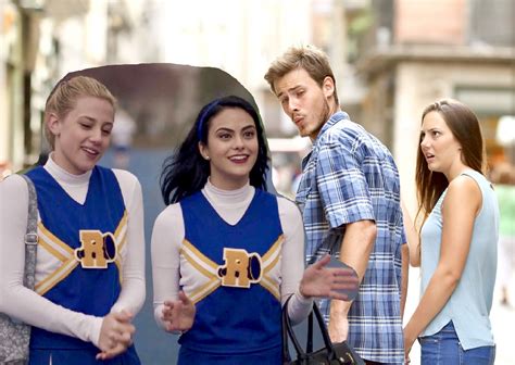 Distracted Boyfriend Betty and Veronica Blank Template - Imgflip