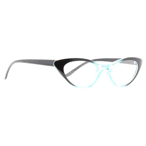 Clear Cat Eye Glasses - Emma Gradient Frame Cat Eye Clear Glasses ...