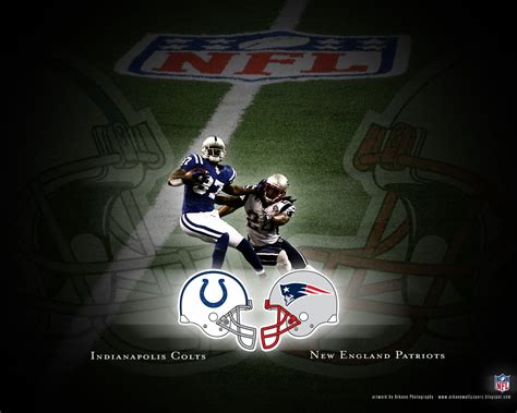 Arkane NFL Wallpapers: Battle 10 - Colts vs. Patriots