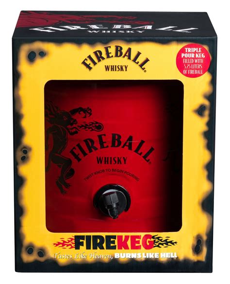 You Can Get a Keg of Fireball Cinnamon Whisky That’s Filled With 115 Shots