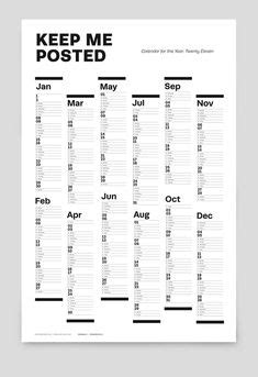 Love this. Design Set, Kids Calendar