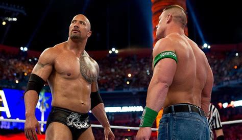 The Rock and John Cena's WWE feud: Inside the real-life bad blood ...