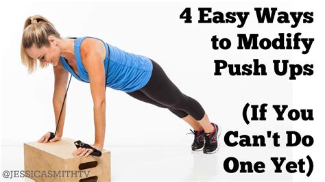 4 Easy Ways to Modify Push Ups If You Can't Do One Yet - How To Do a Push Up Correctly for ...