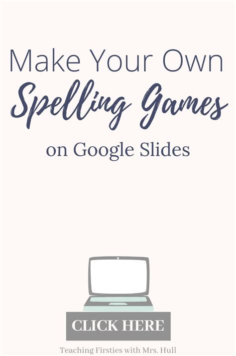 Year-Long Spelling Games for Google and Seesaw | Spelling word games, Spelling games, Spelling words