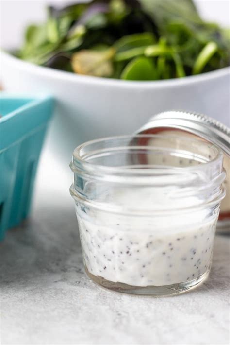 Creamy Poppy Seed Dressing | A Mind "Full" Mom