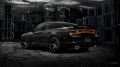 HD wallpaper: black Dodge Charger coupe, muscle cars, watermarked, land Vehicle | Wallpaper Flare