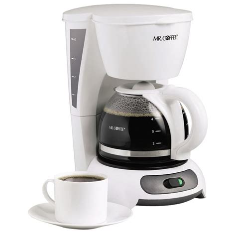 Mr. Coffee White 4-Cup Coffee Maker at Lowes.com