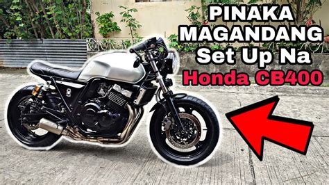 Honda CB400 Cafe Racer Set Up - YouTube