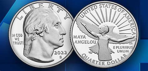 Poet Maya Angelou becomes the first black woman to appear on US coin