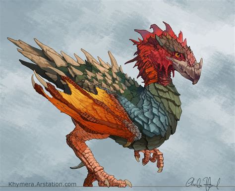 Cockatrice Art | Cockatrice by KHYMERA-Arts on DeviantArt | Fantasy creatures art, Mythical ...