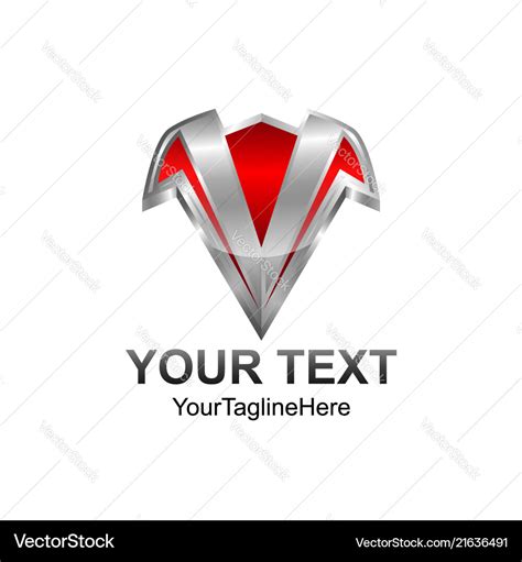 3d abstract triangle logo concept pyramid Vector Image