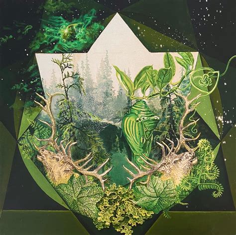 Nature’s First Green is Gold ~ wood print / Michelle Anderst