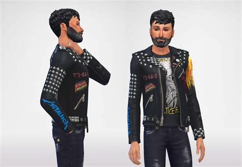 Leather Jackets CC & Mods You Need to Have — SNOOTYSIMS