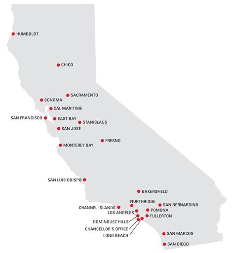 Cal State La Campus Map - Map