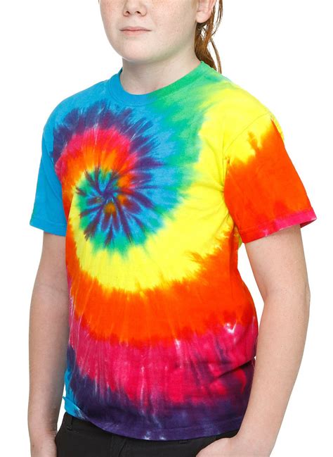 Rainbow Spiral Tie Dye Toddler T-shirt – Bewild