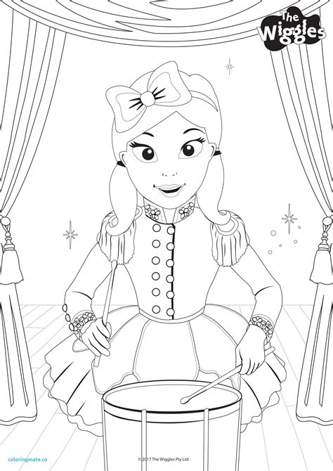 Emma Wiggle Coloring Pages Coloring Pages