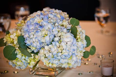 12 Gorgeous Hydrangea Wedding Centerpieces That'll Make A Statement