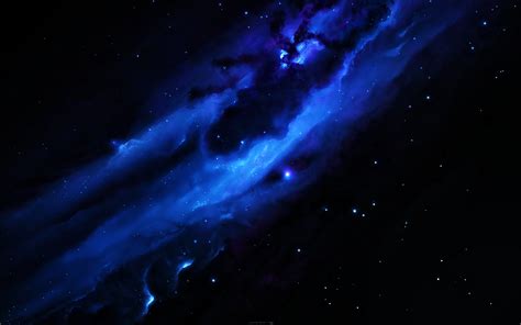 Download Star Nebula Blue Sci Fi Space 4k Ultra HD Wallpaper