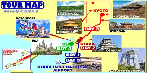 OSAKA KYOTO USJ PACKAGE TOURS - Philippine, Japan Visa - Reli Tours ...