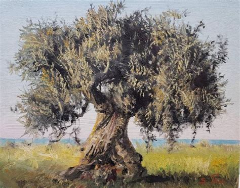 Olive tree painting | Etsy | Olive tree painting, Tree painting, Olive tree